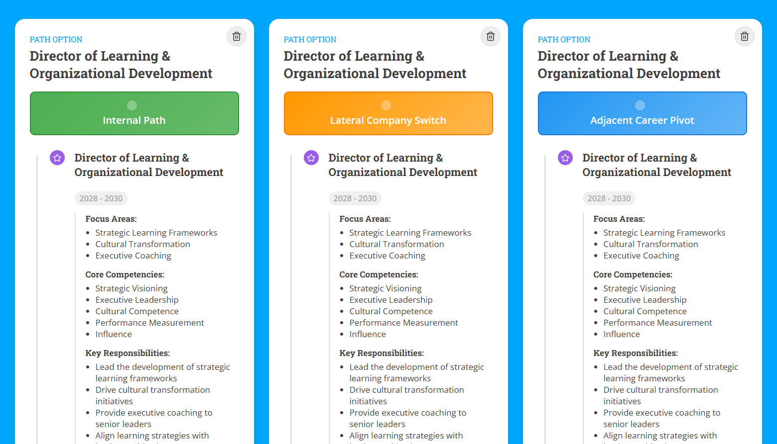 Career Pathing feature illustration